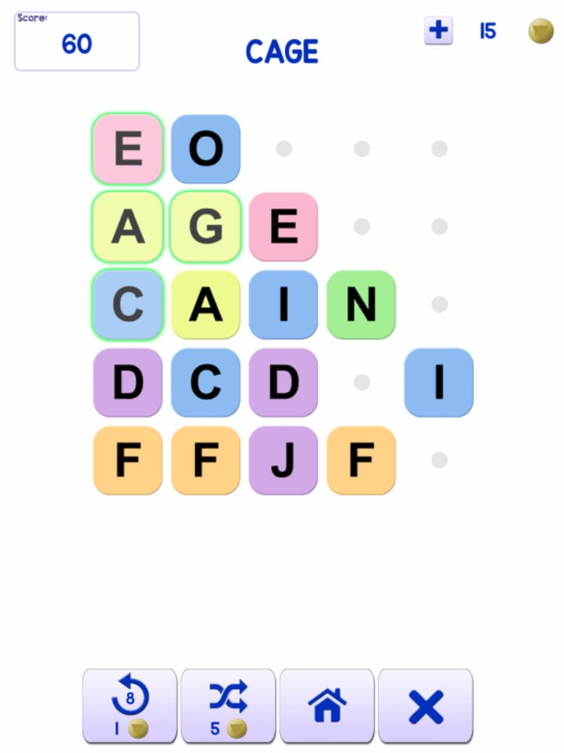 Letter Boost - Screenshot