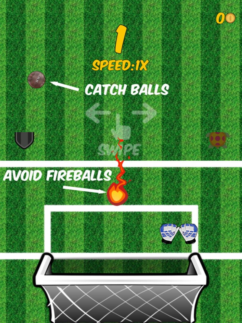Goalkeeper 2D - Screenshot