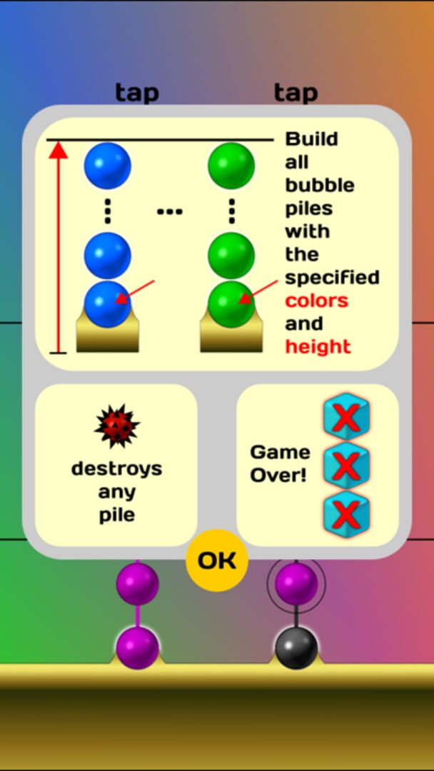 Bubble Piles - Screenshot