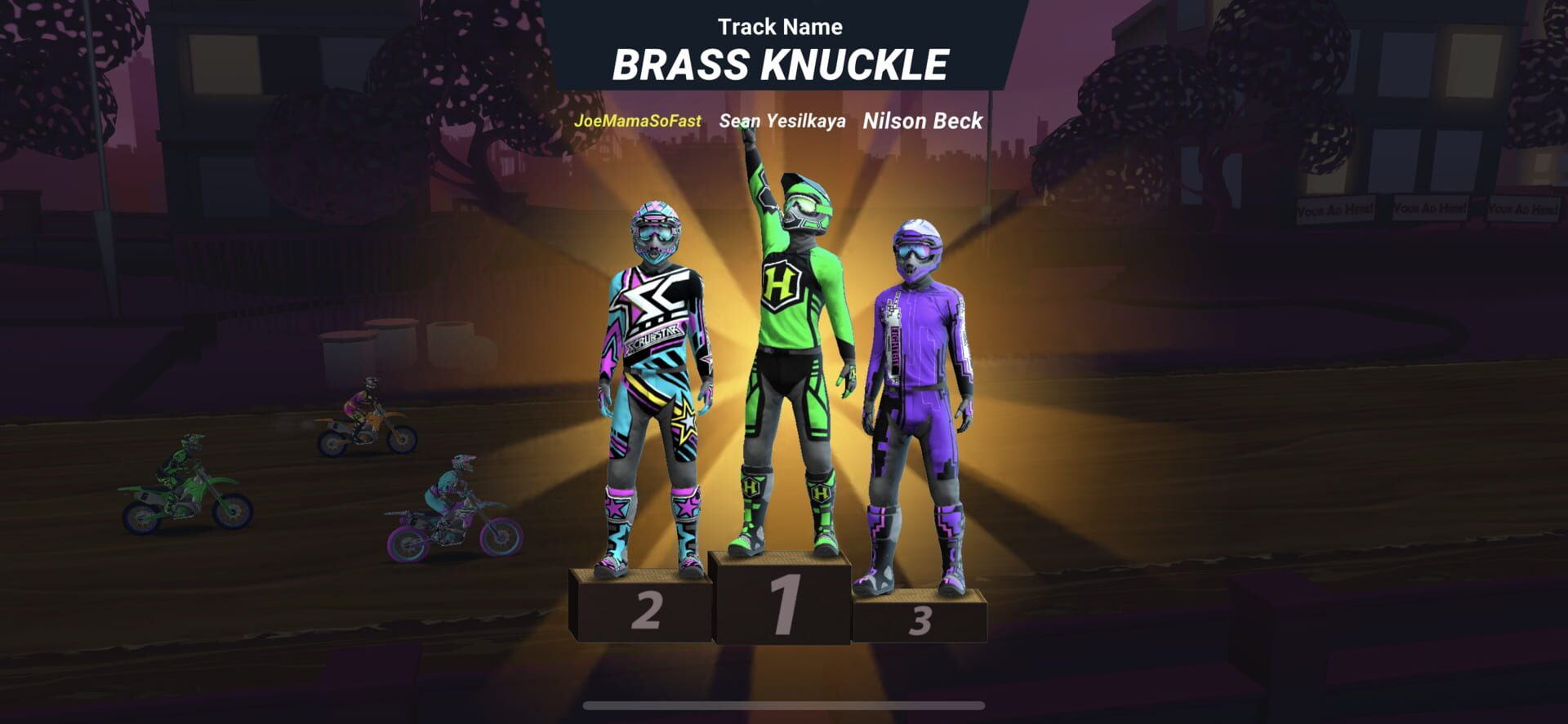 Mad Skills Motocross 3 - Screenshot