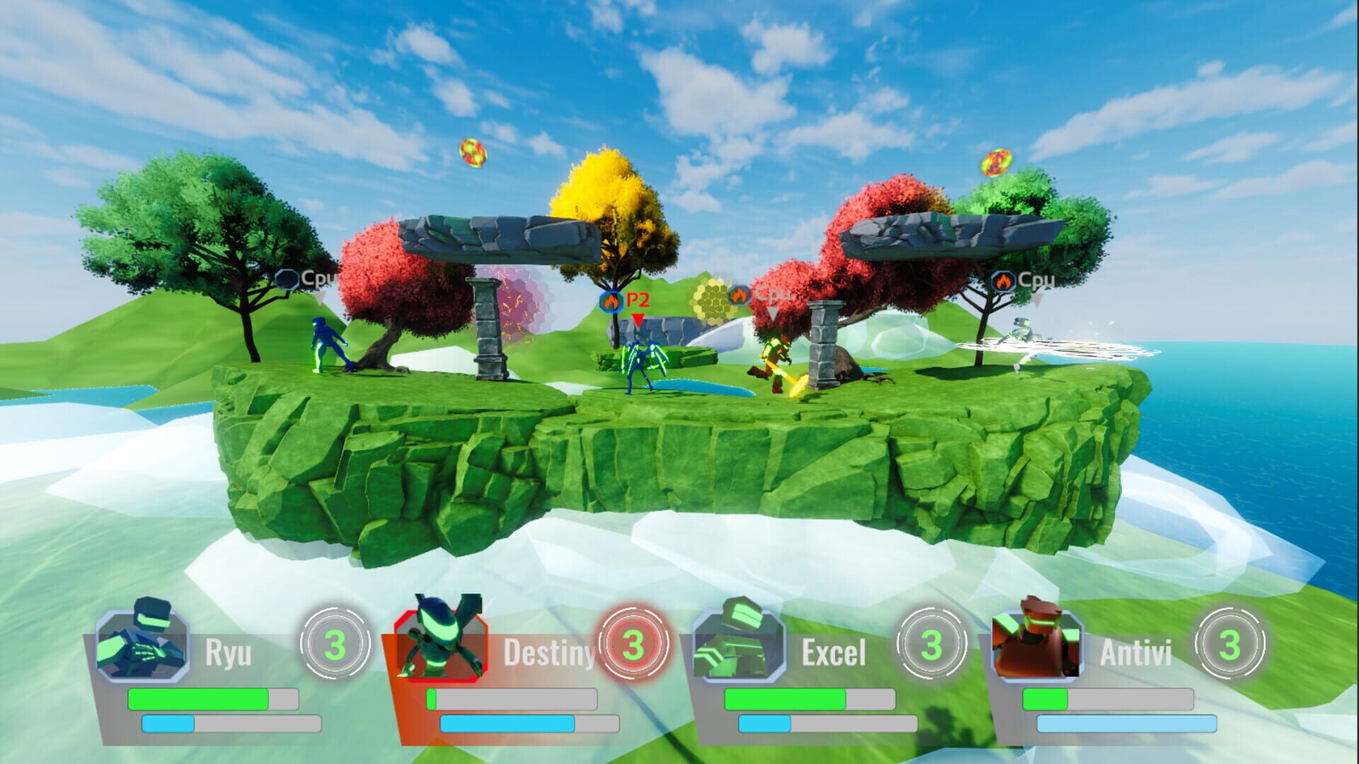 Clash of Digital: Rumble Smash - Screenshot