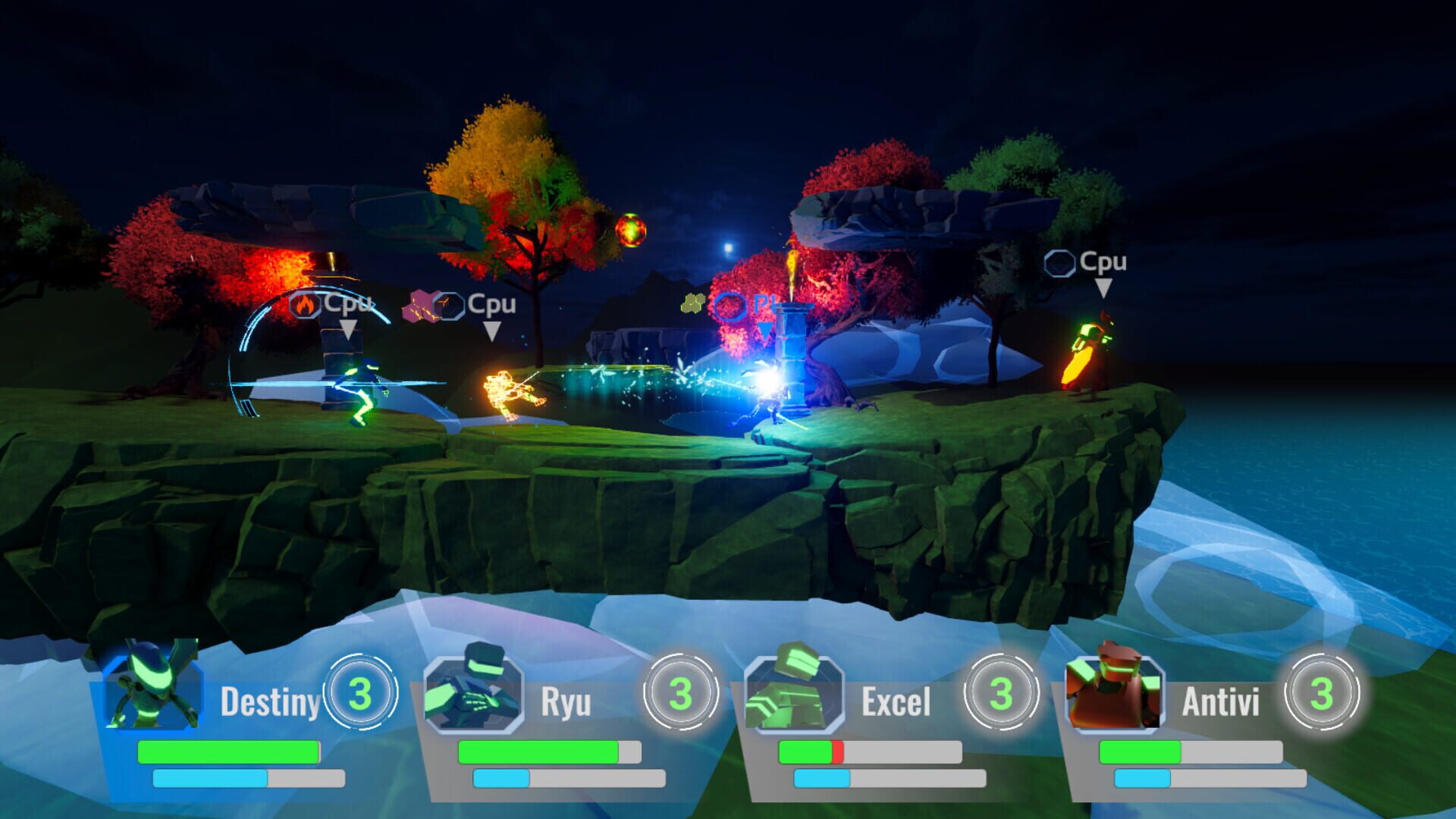 Clash of Digital: Rumble Smash - Screenshot