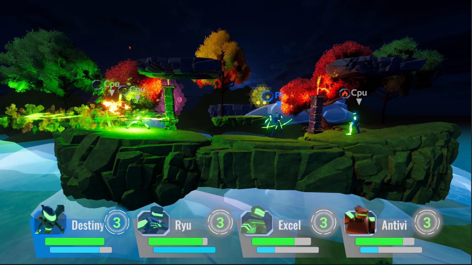 Clash of Digital: Rumble Smash - Screenshot