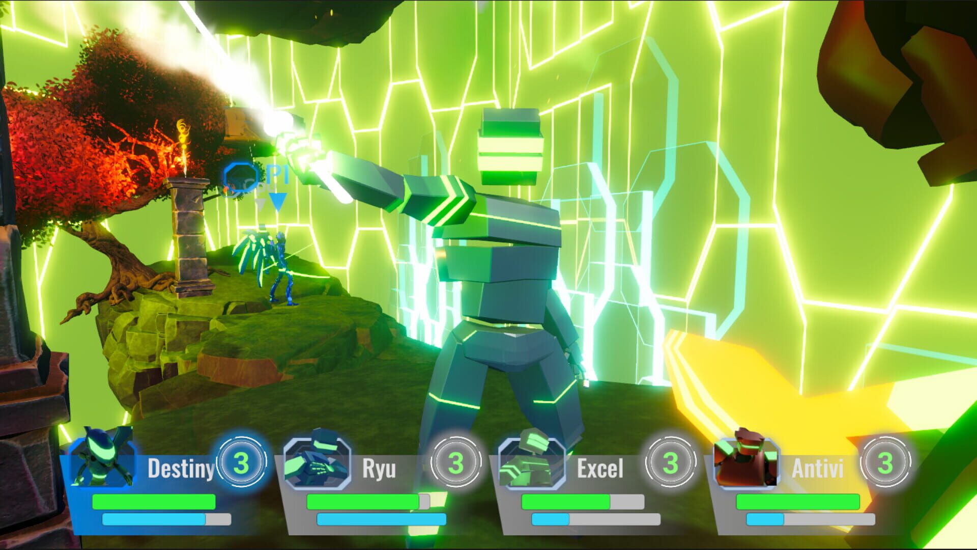 Clash of Digital: Rumble Smash - Screenshot