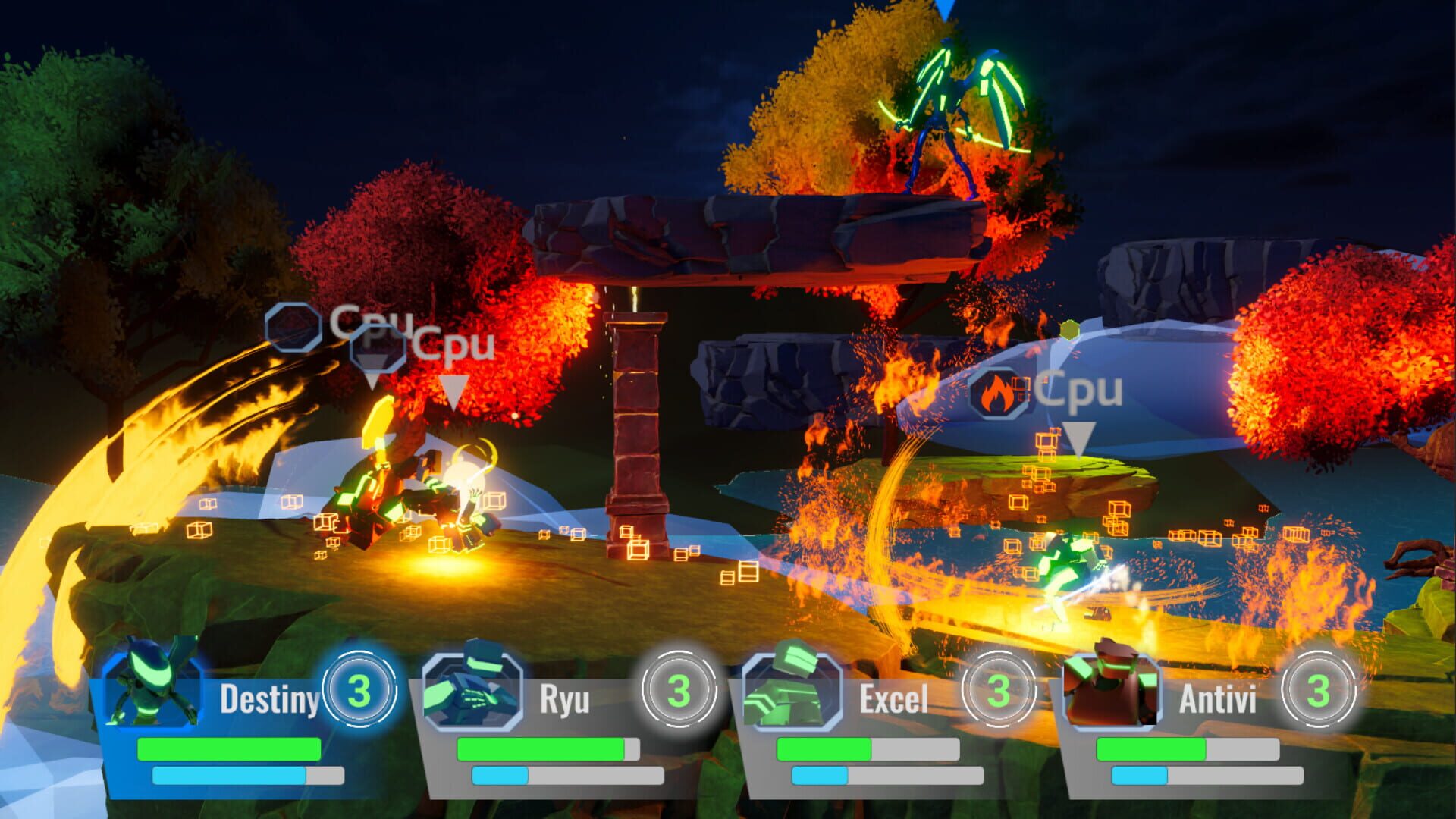 Clash of Digital: Rumble Smash - Screenshot