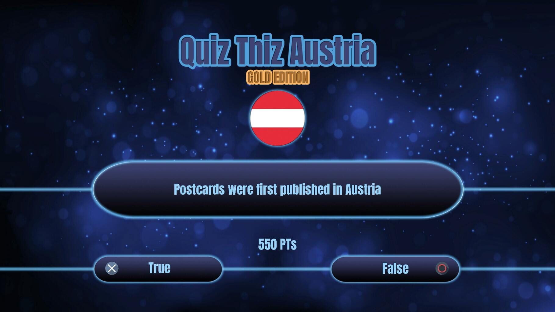 Captura de pantalla - Quiz Thiz Austria: Gold Edition