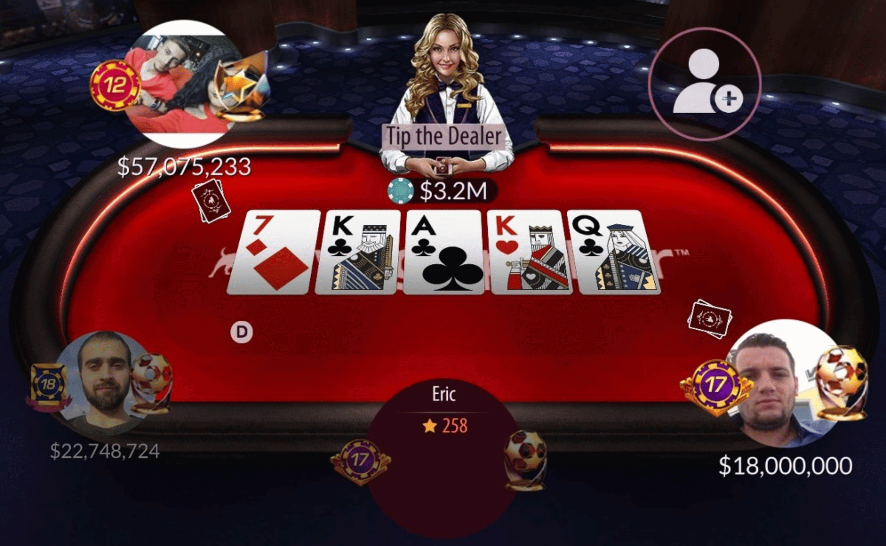 Zynga Poker screenshot