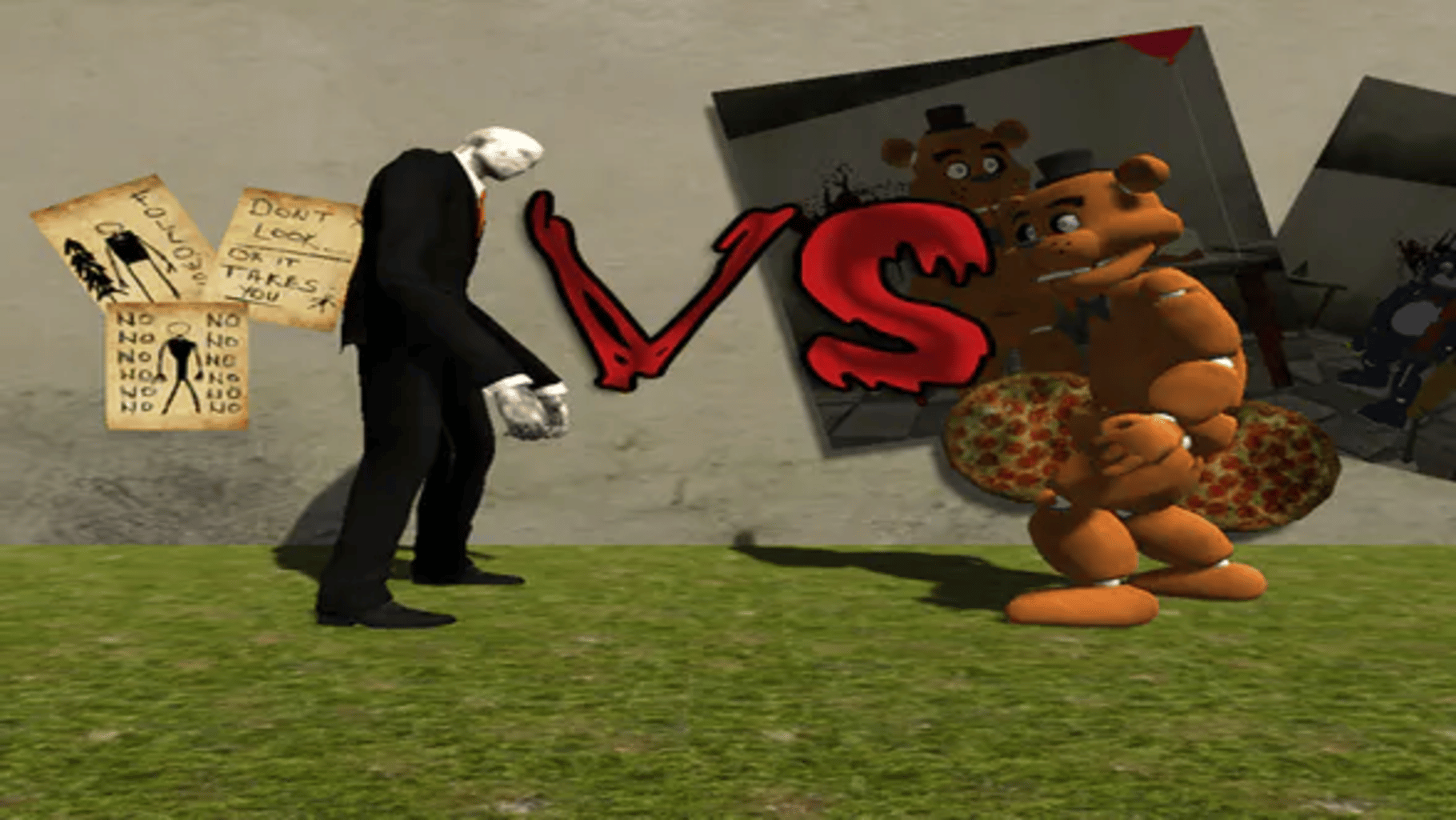 Slenderman vs. Freddy the Fazbear screenshot