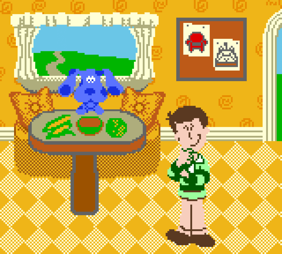 Blue's Clues: Blue's Alphabet Book screenshot