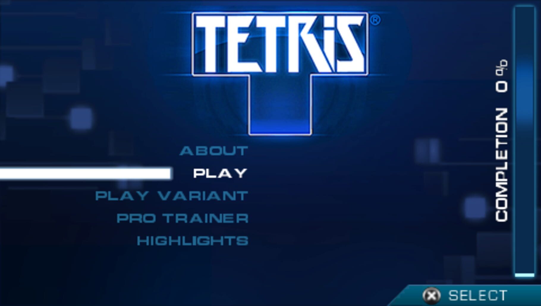 Captura de pantalla - Tetris