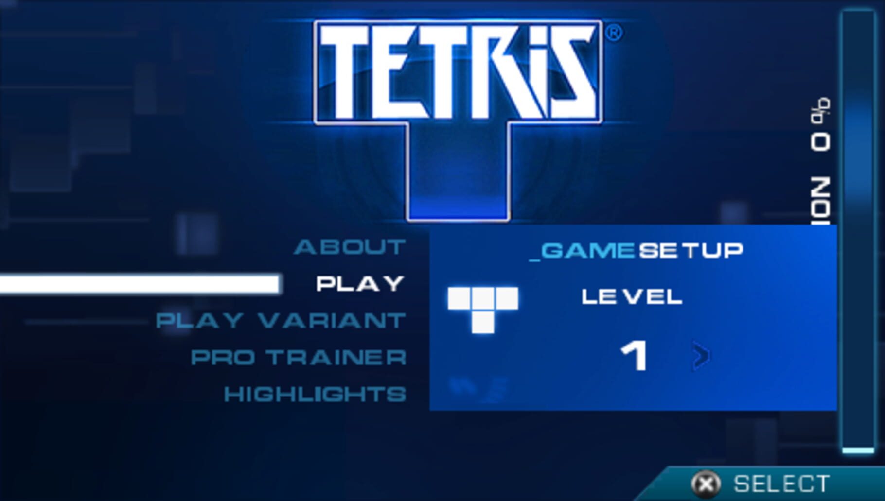 Captura de pantalla - Tetris