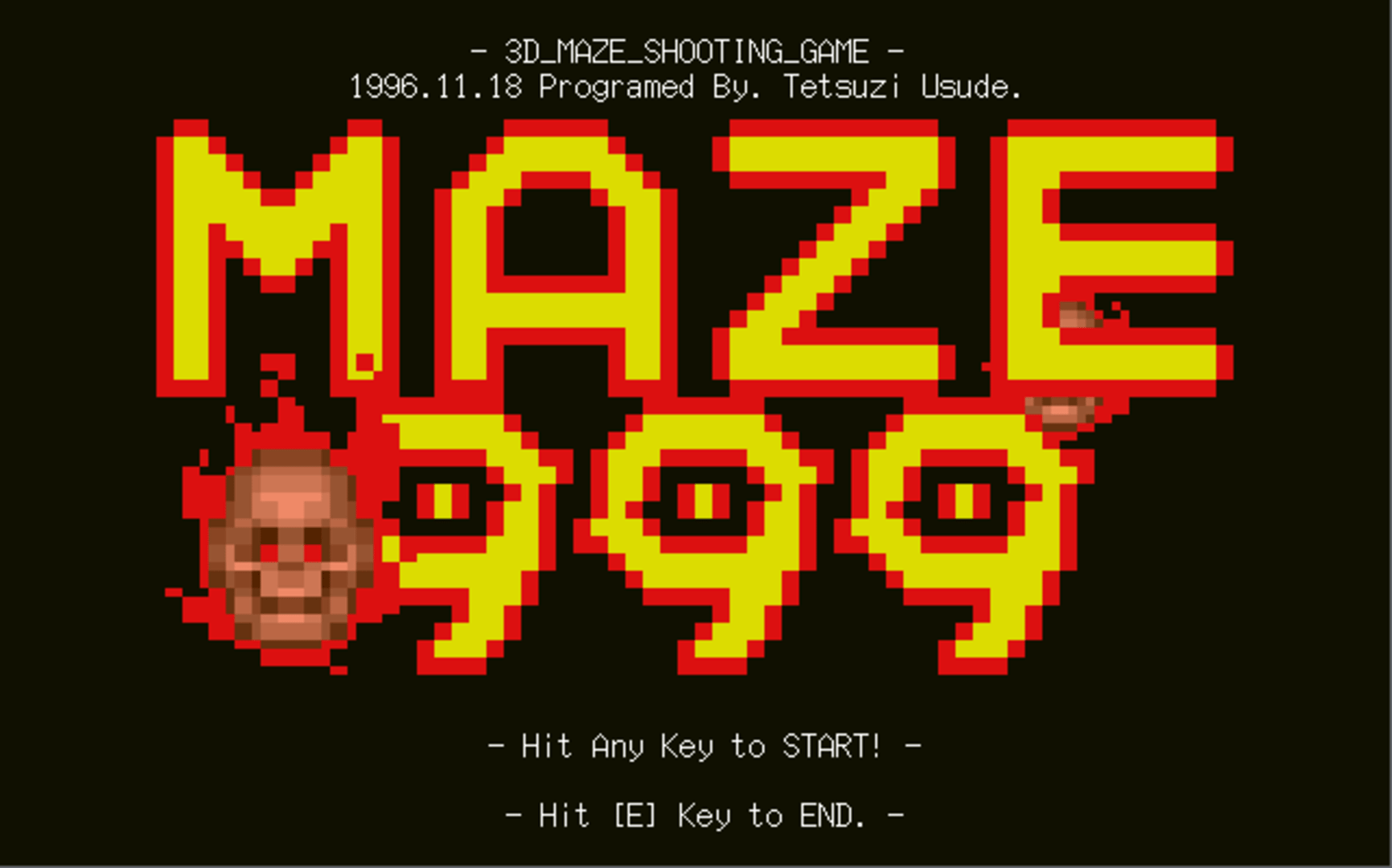 Maze 999 screenshot