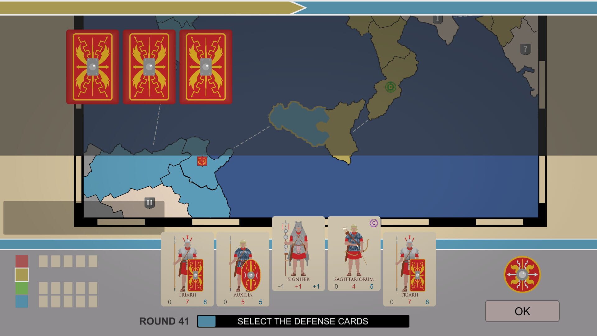 Wars of Cards: Roma - Screenshot