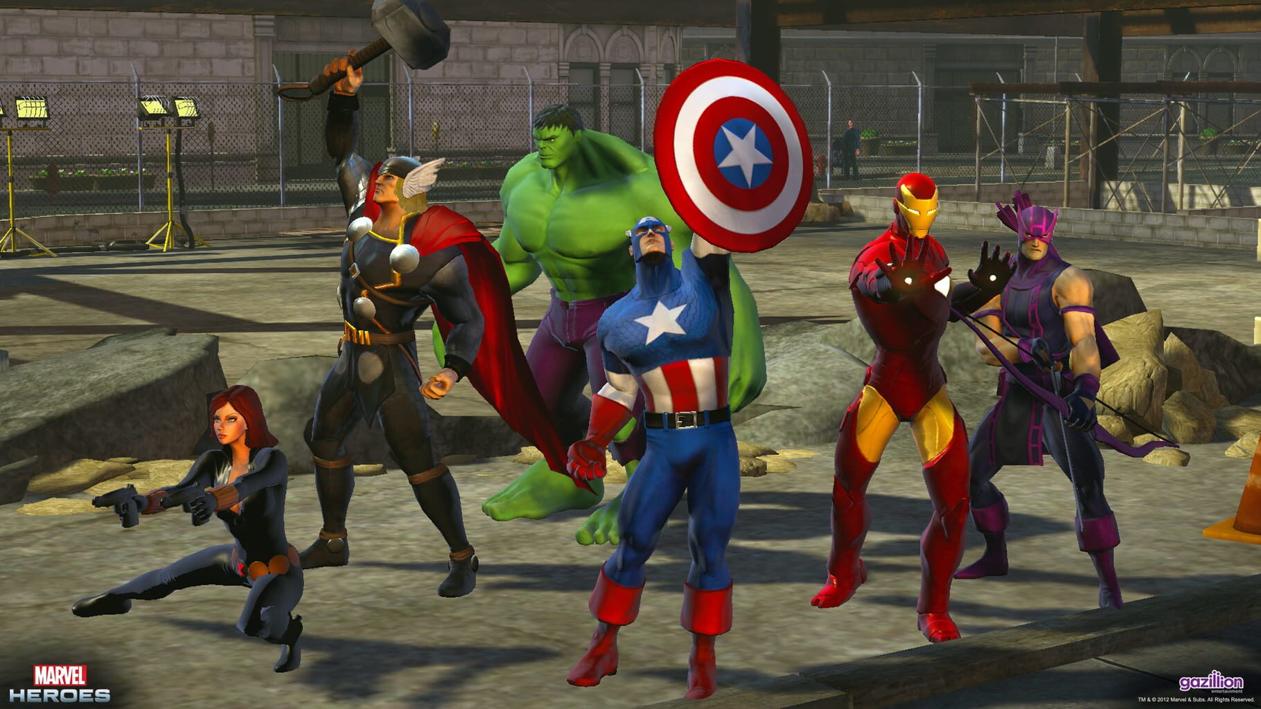 Captura de pantalla - Marvel Heroes