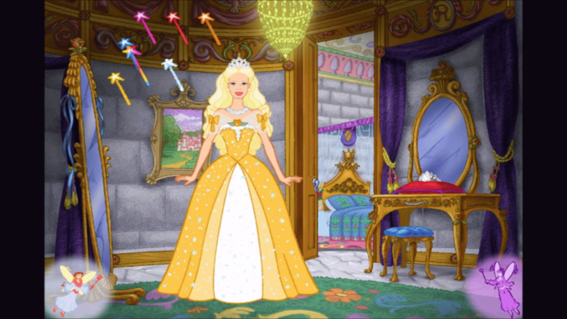 Barbie as Sleeping Beauty screenshot