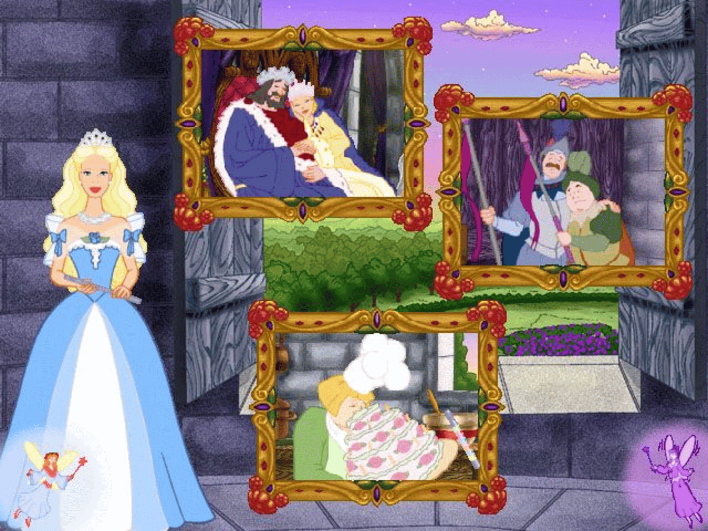 Barbie as Sleeping Beauty screenshot