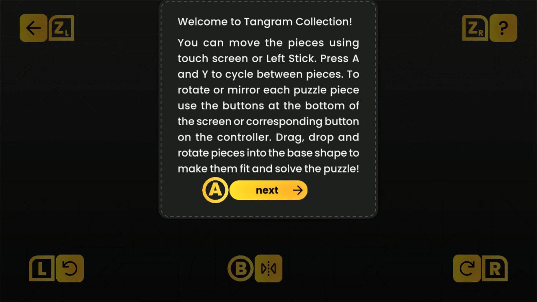 Tangram Collection screenshot