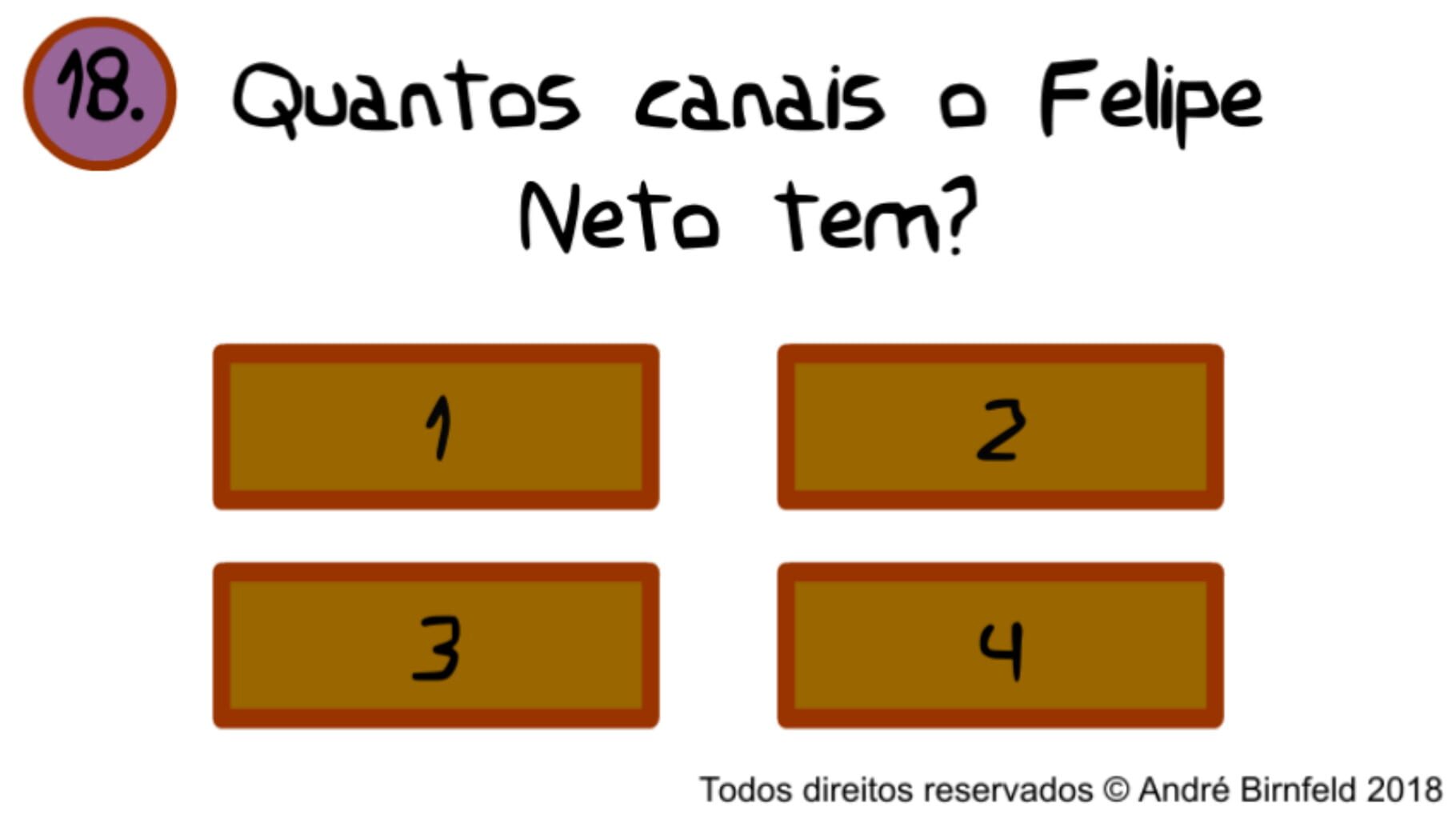 Captura de pantalla - Gênio Quiz Felipe Neto