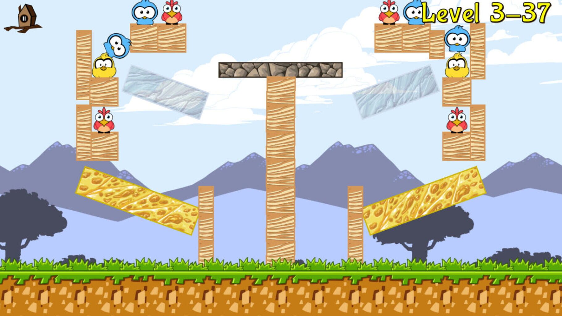 Birds and Blocks 2 screenshot