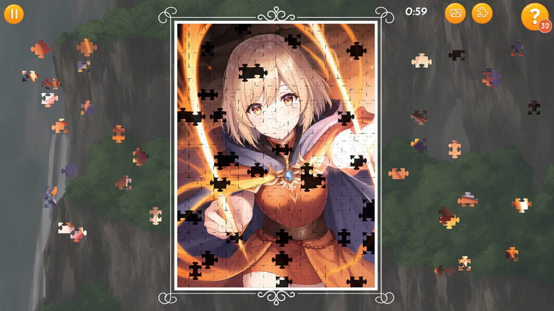 Captura de pantalla - Ultimate Anime Jigsaw Puzzle