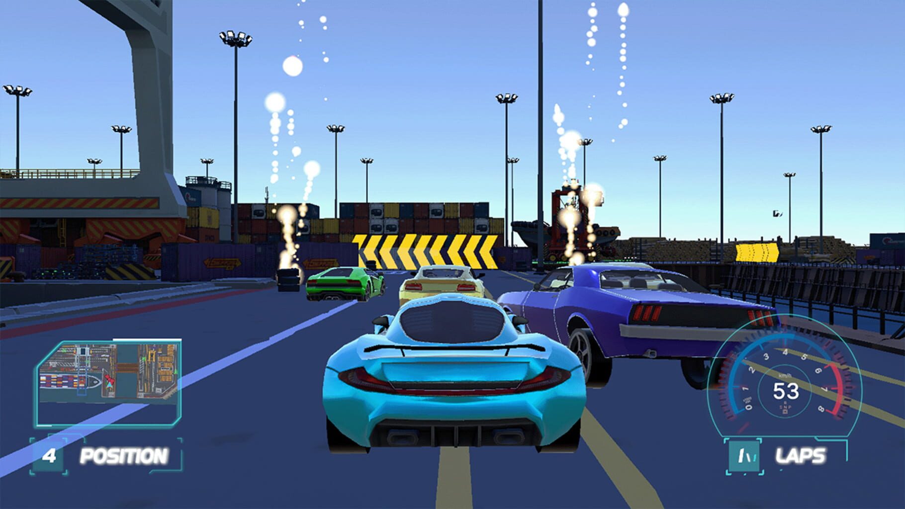 Captura de pantalla - Rally Race Car Simulator Poly: World Driver Arcade Real Driving Games Sim