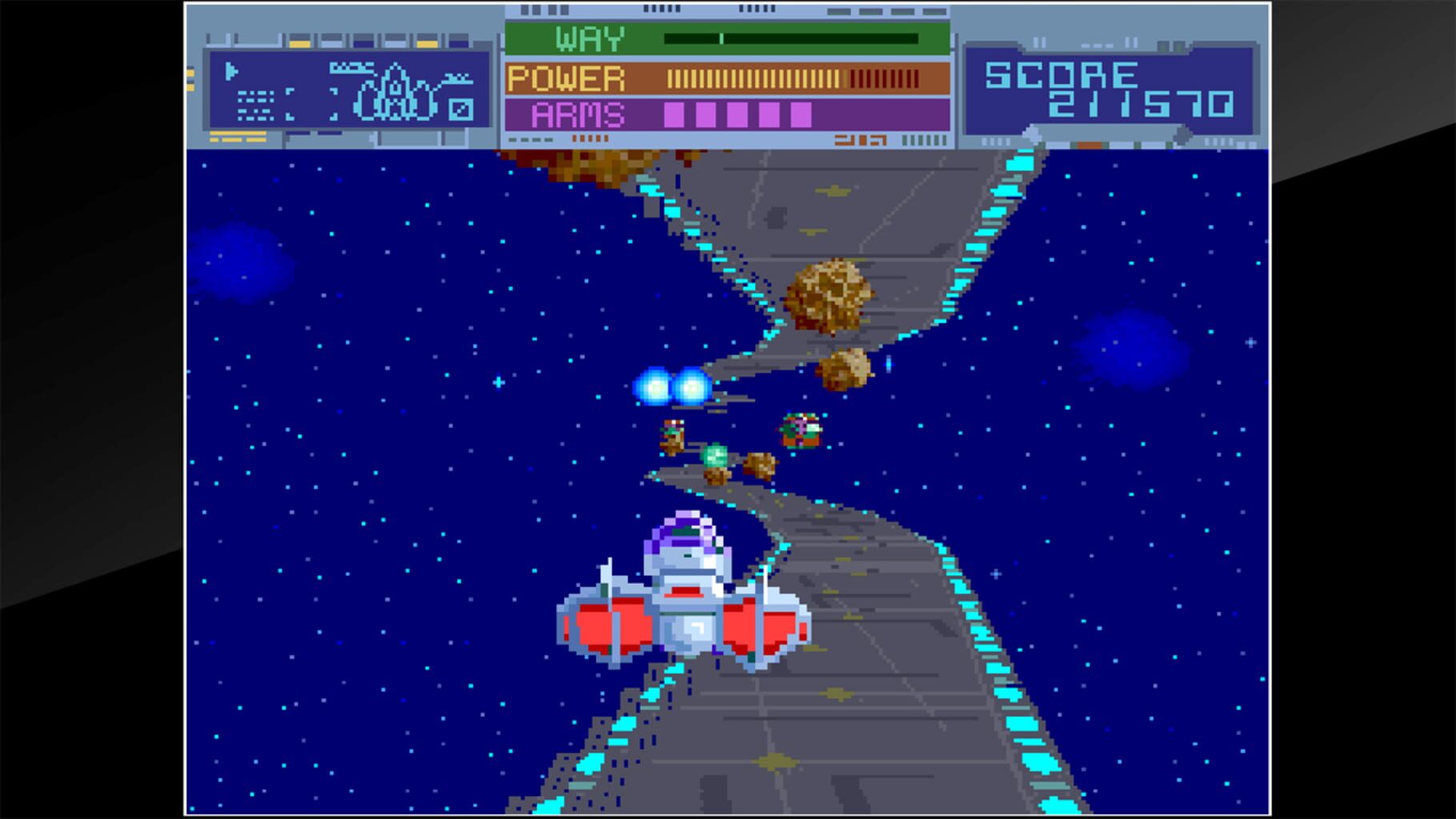 Captura de pantalla - Arcade Archives: Thunder Ceptor II