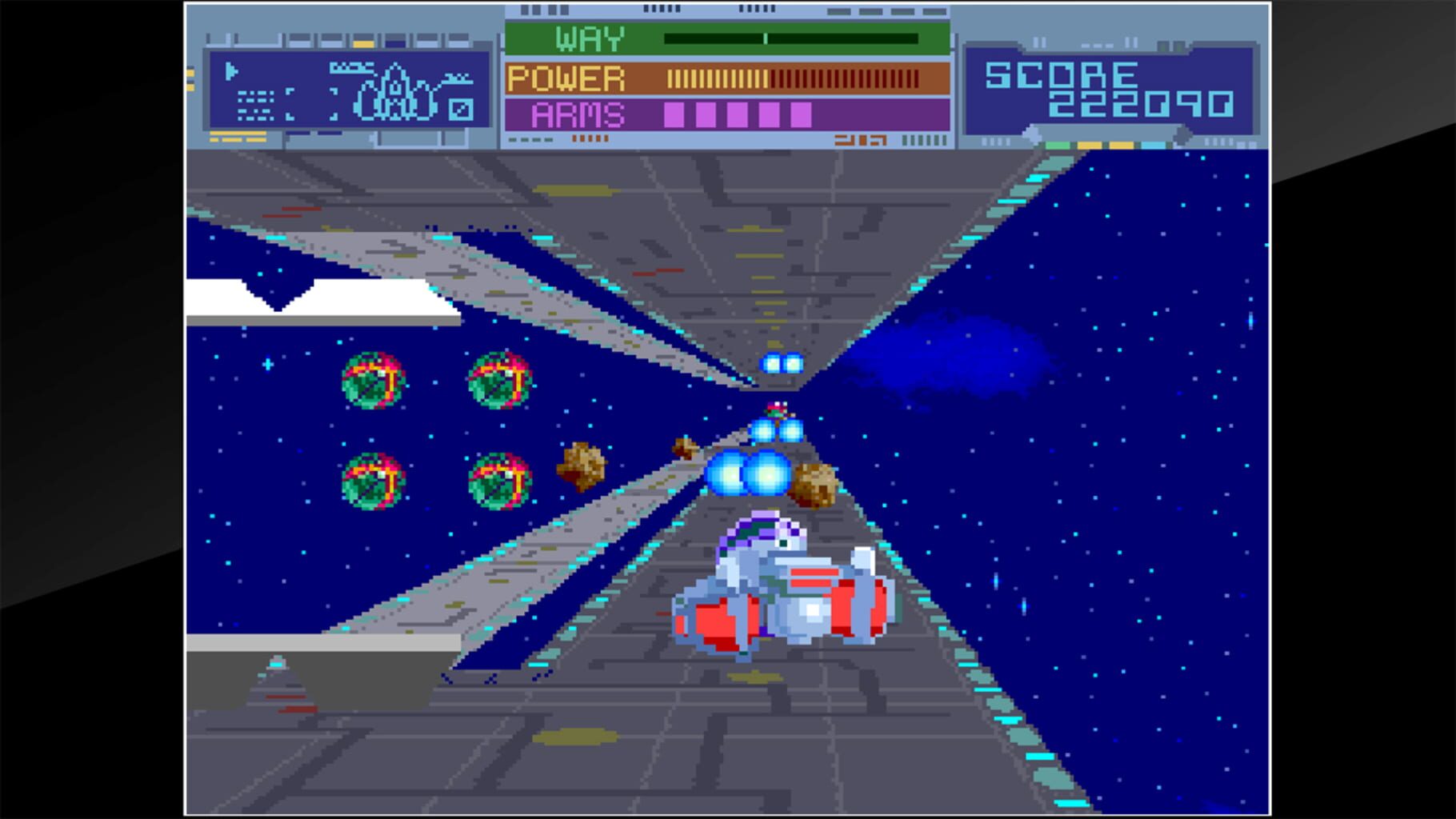 Captura de pantalla - Arcade Archives: Thunder Ceptor II