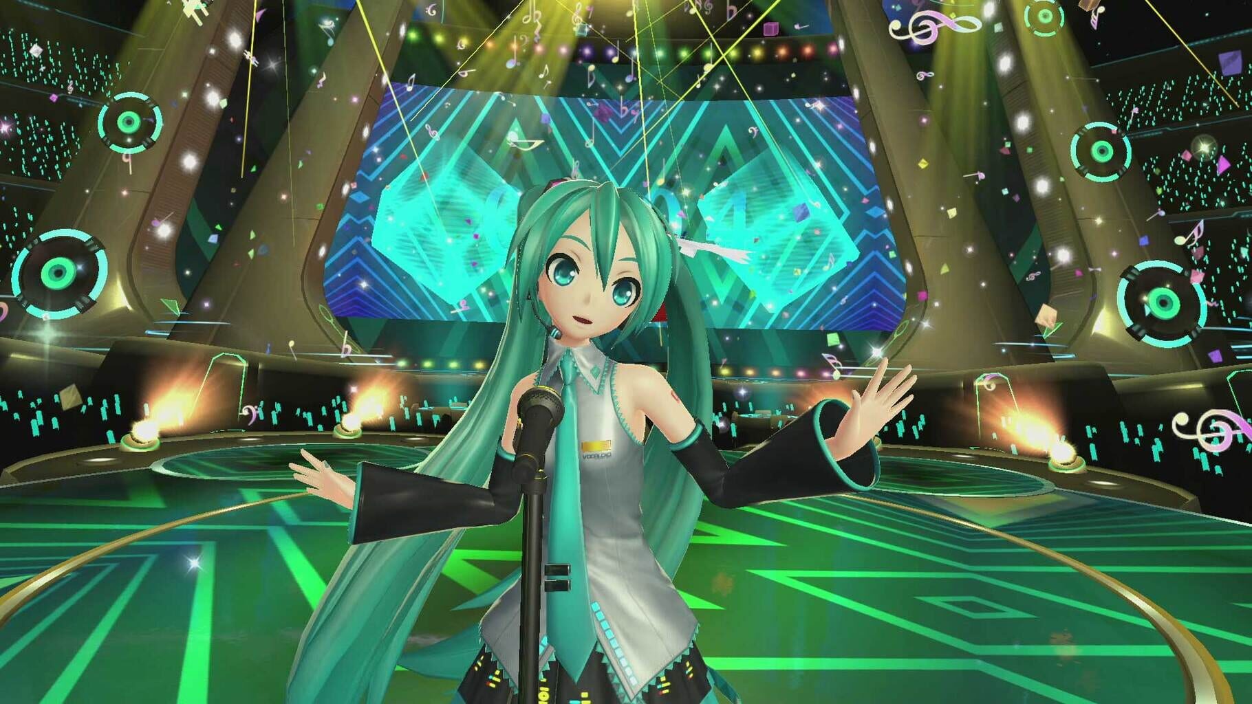 Captura de pantalla - Hatsune Miku: VR Future Live