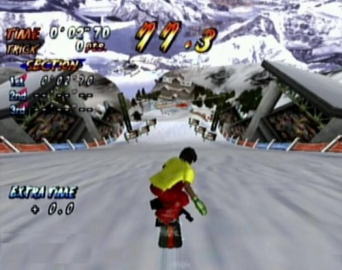 Captura de pantalla - Rippin' Riders Snowboarding