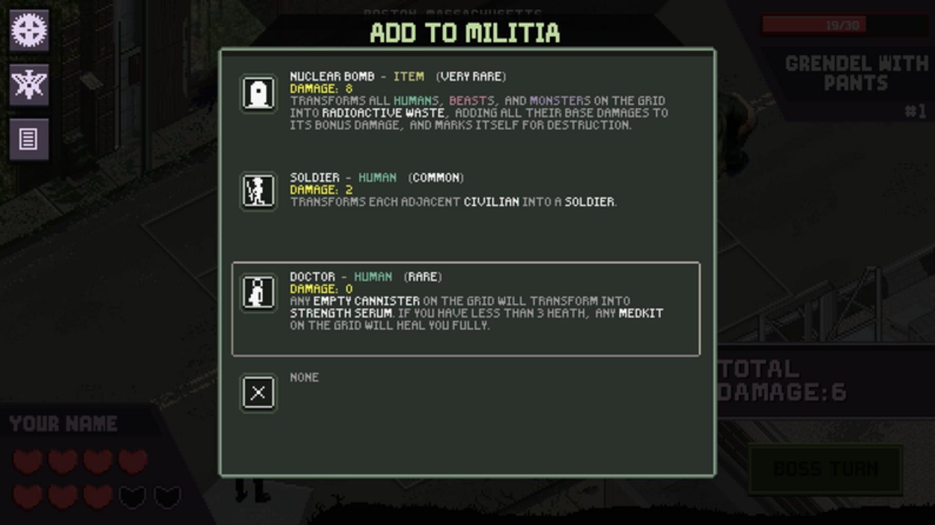 Captura de pantalla - Million Monster Militia