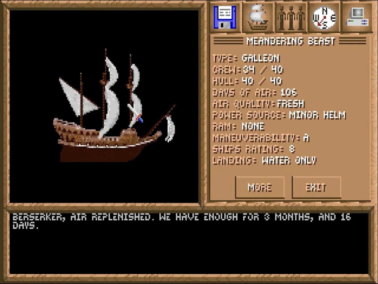 Captura de pantalla - Spelljammer: Pirates of Realmspace