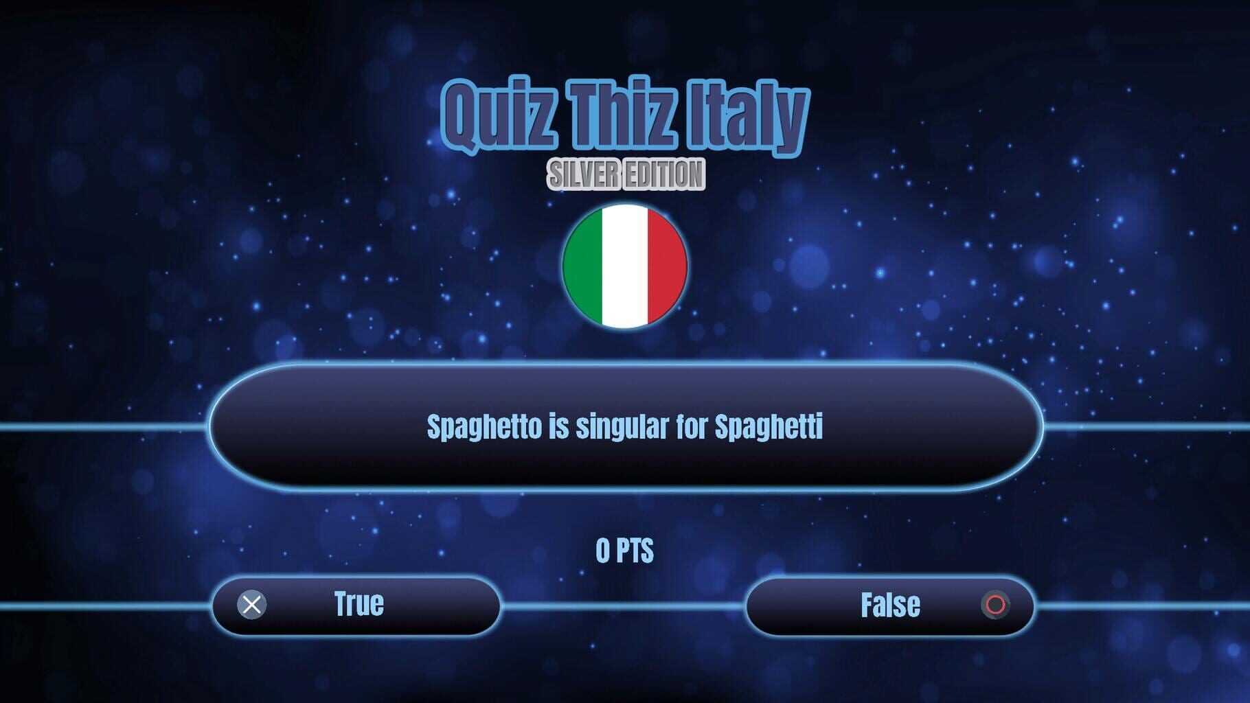 Captura de pantalla - Quiz Thiz Italy: Silver Edition