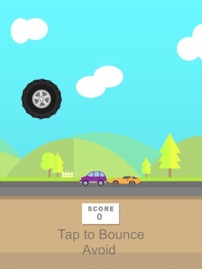 Bouncing Wheel: Highway Monster - Screenshot