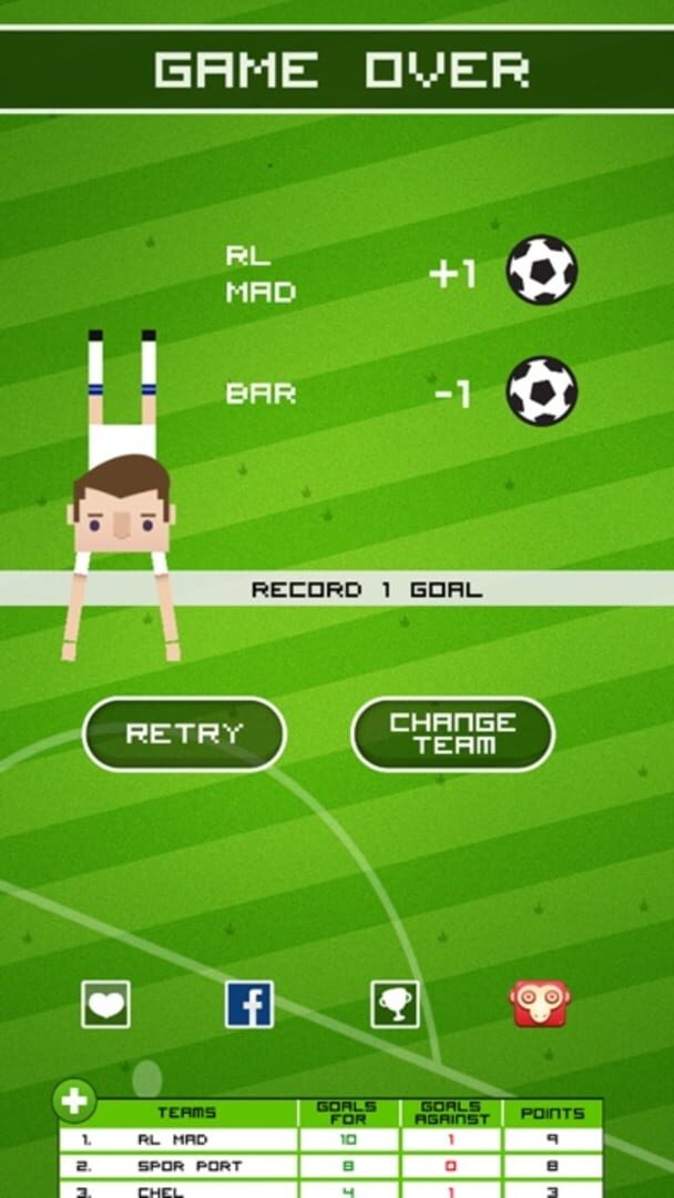 Champion Cup Goal 2 - Screenshot