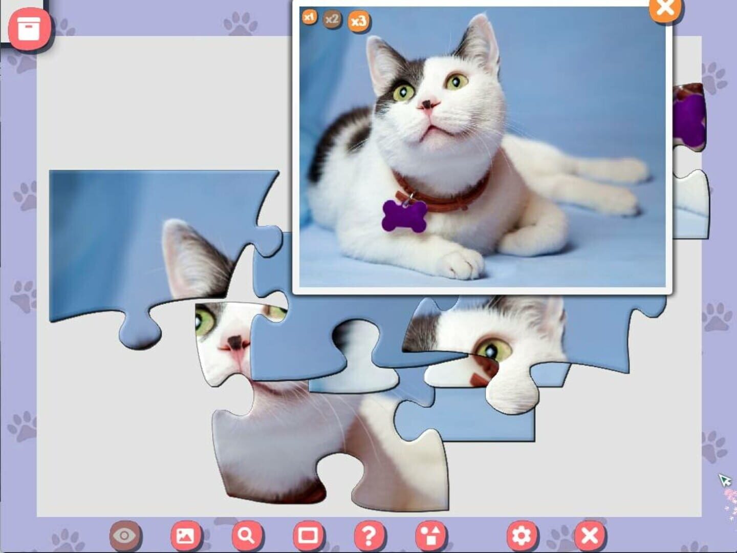 Captura de pantalla - 1001 Jigsaw: Cute Cats 4