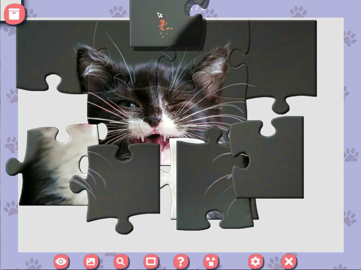 Captura de pantalla - 1001 Jigsaw: Cute Cats 4