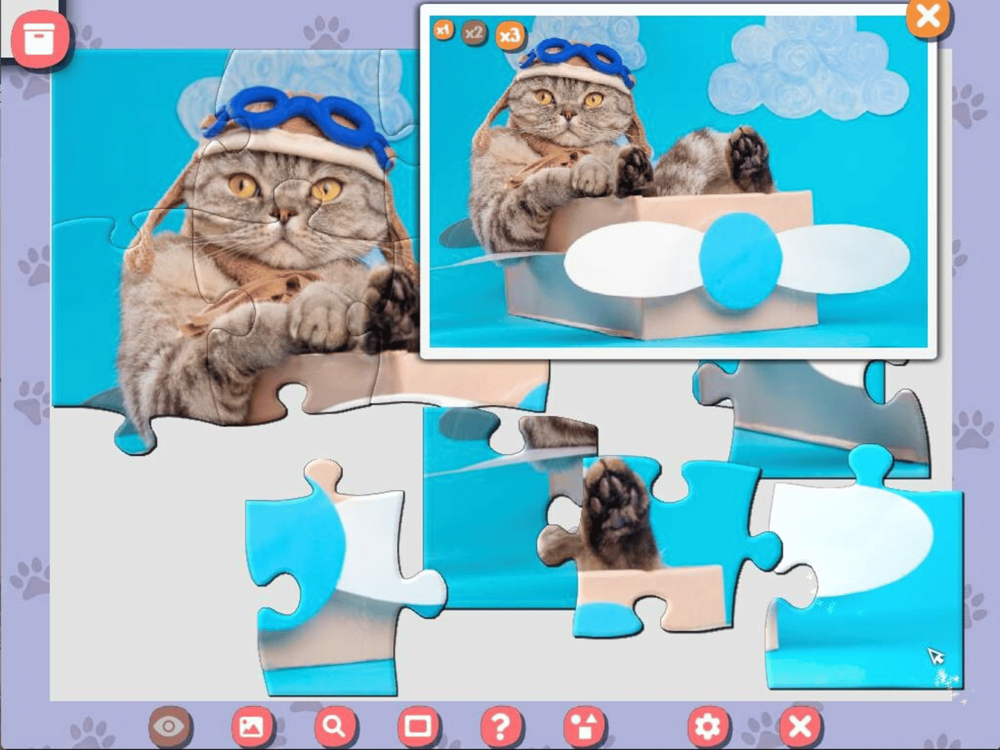 1001 Jigsaw: Cute Cats 4 screenshot