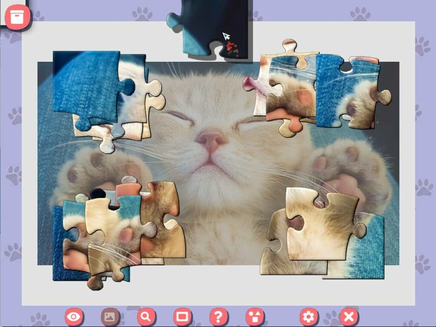 Captura de pantalla - 1001 Jigsaw: Cute Cats 4