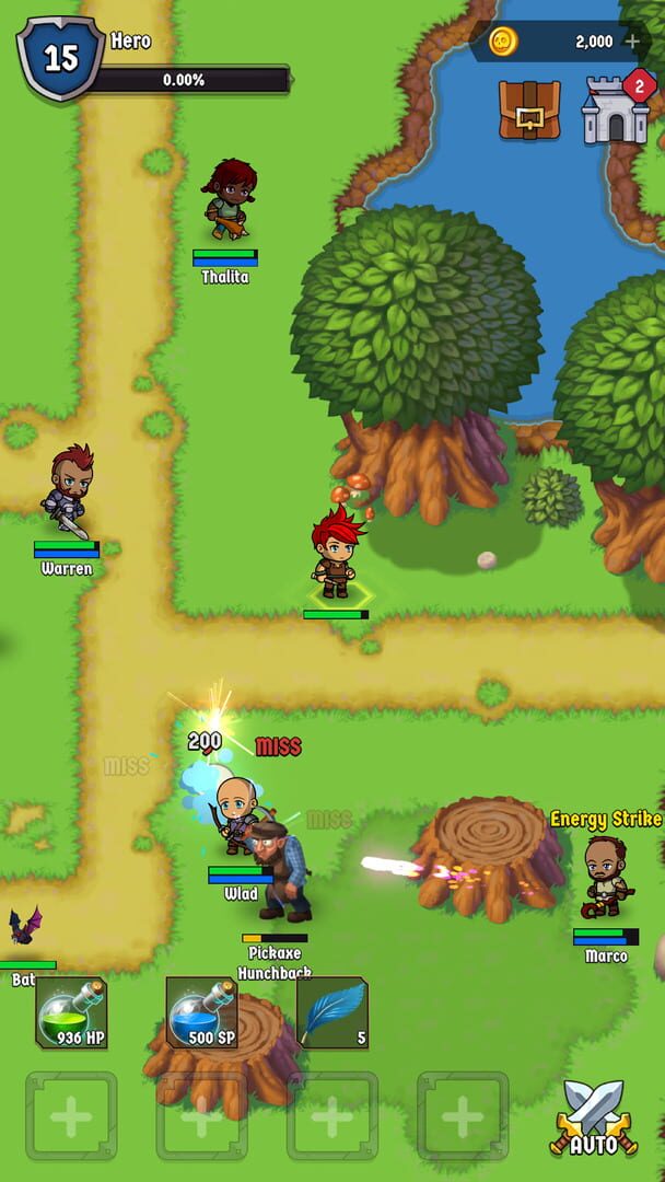 The Walking Hero - Screenshot