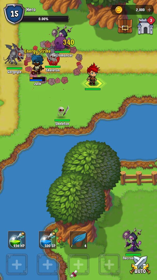 The Walking Hero - Screenshot