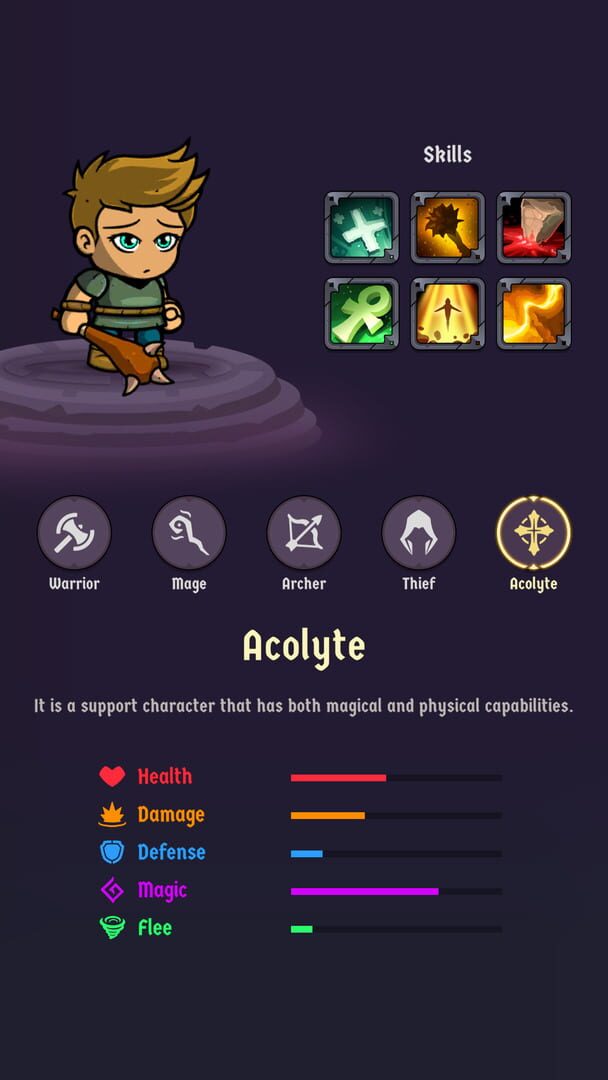 The Walking Hero - Screenshot