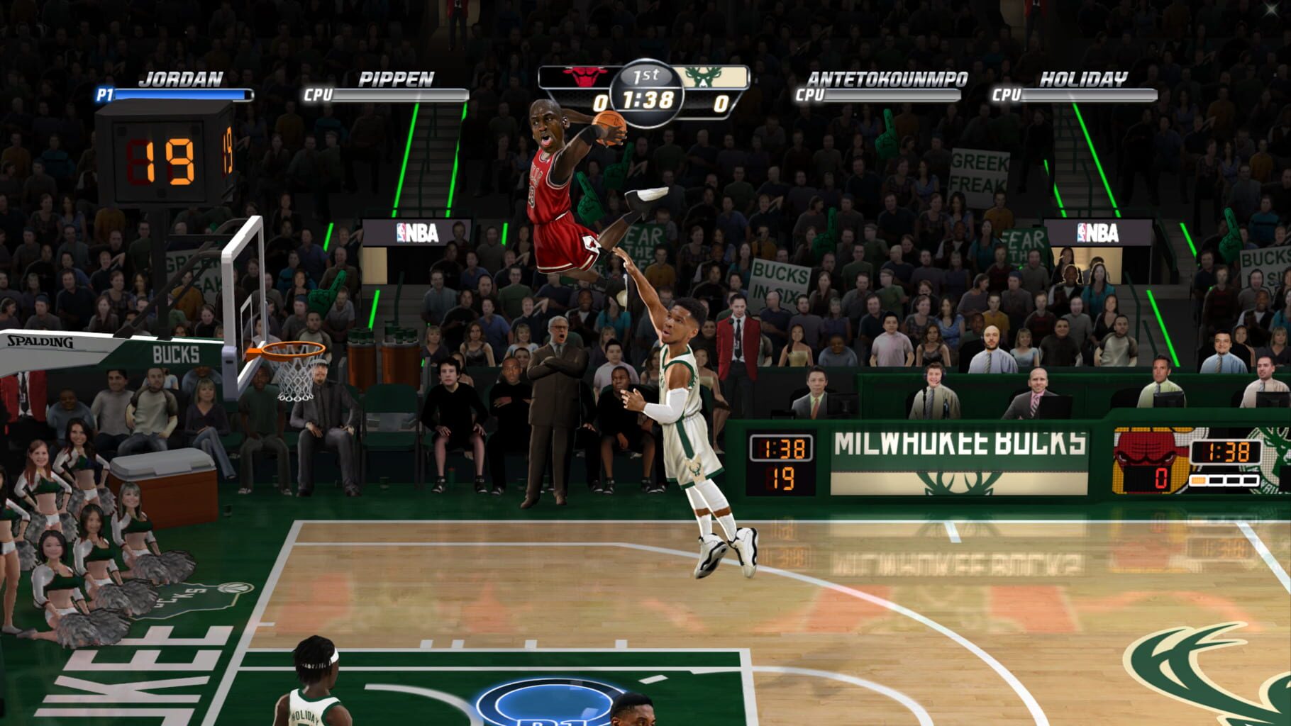 Captura de pantalla - NBA Jam: Legends On Fire Edition