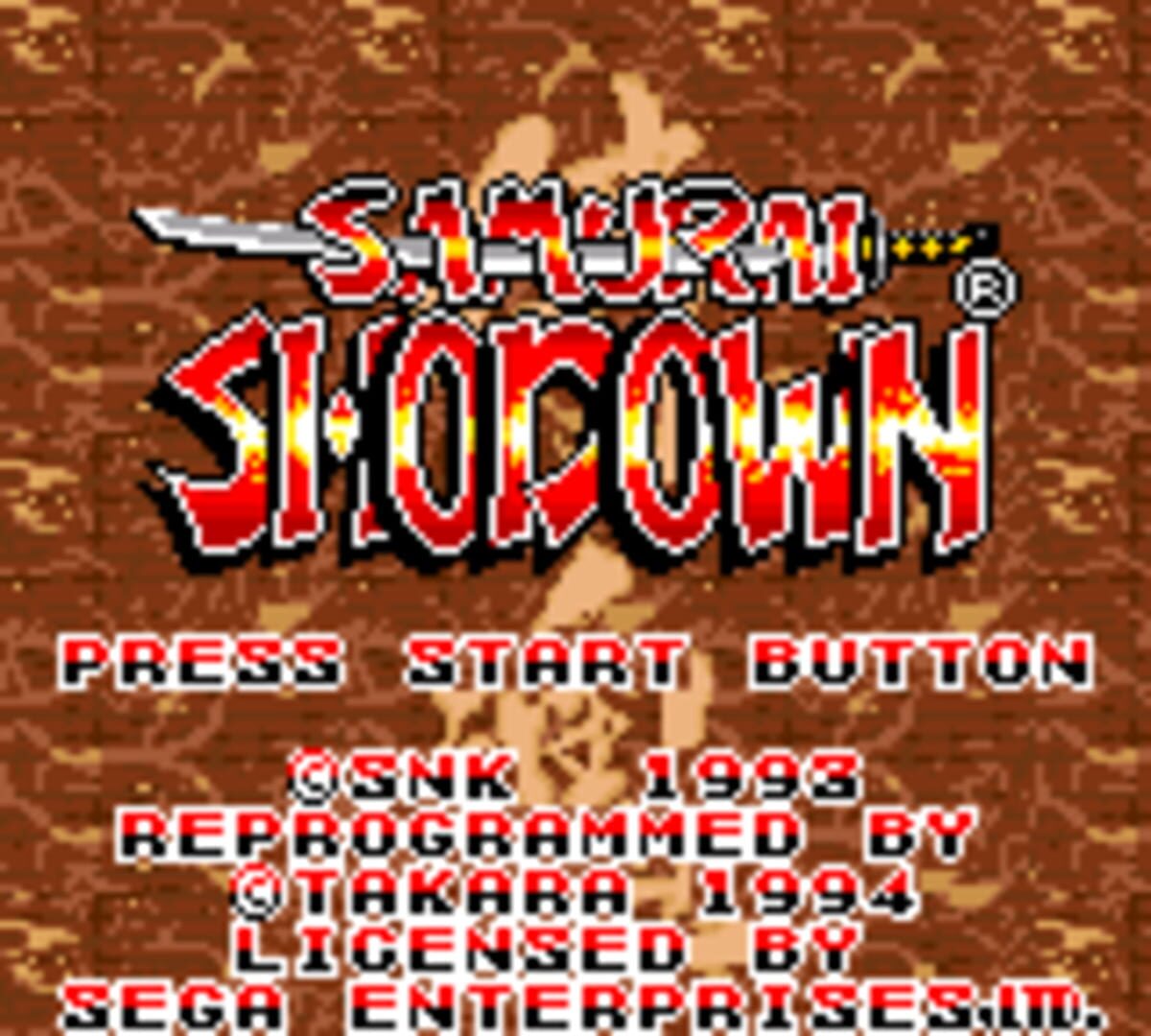 Captura de pantalla - Samurai Shodown