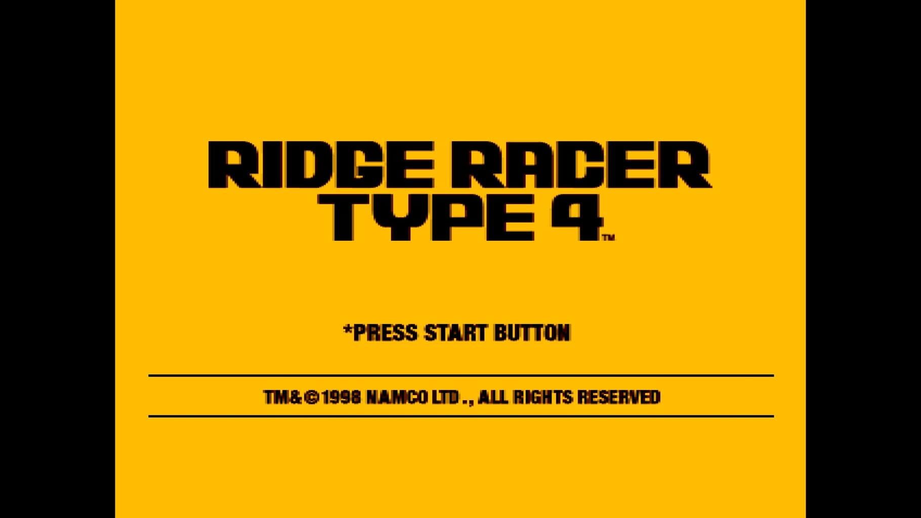 Captura de pantalla - R4 Ridge Racer Type 4