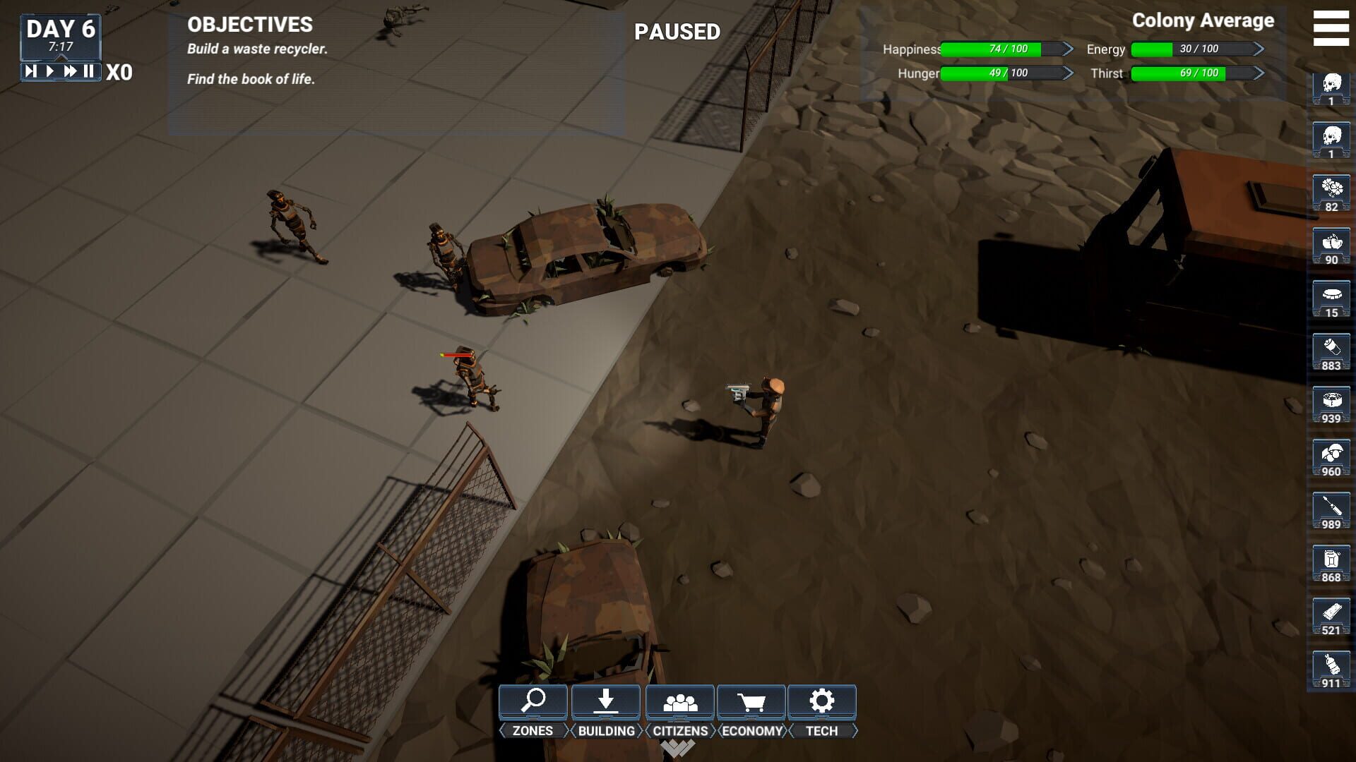 Wastelan Wars - Screenshot