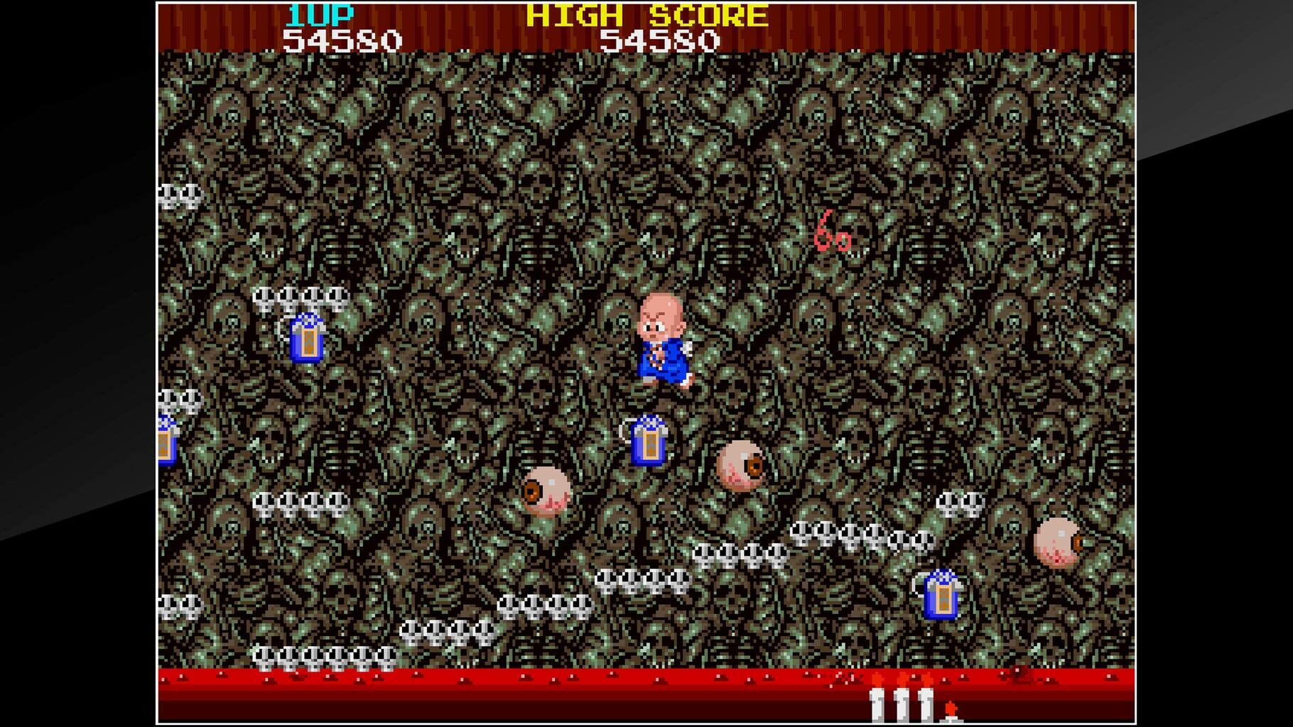 Captura de pantalla - Arcade Archives: Bonze Adventure