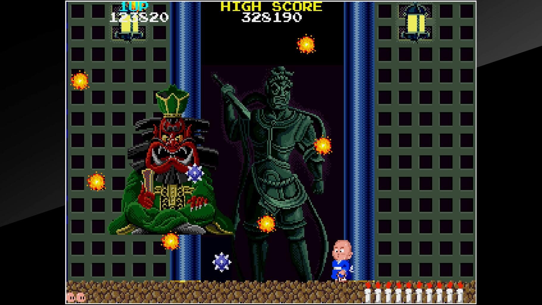 Captura de pantalla - Arcade Archives: Bonze Adventure