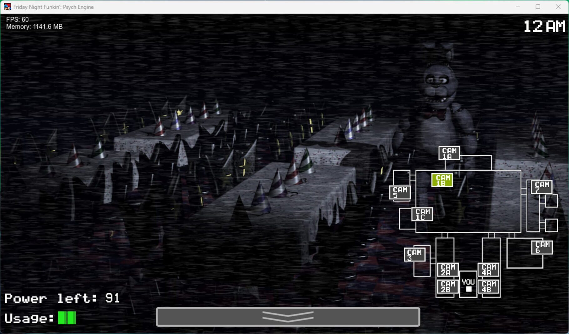 Captura de pantalla - FNAF in Psych Engine