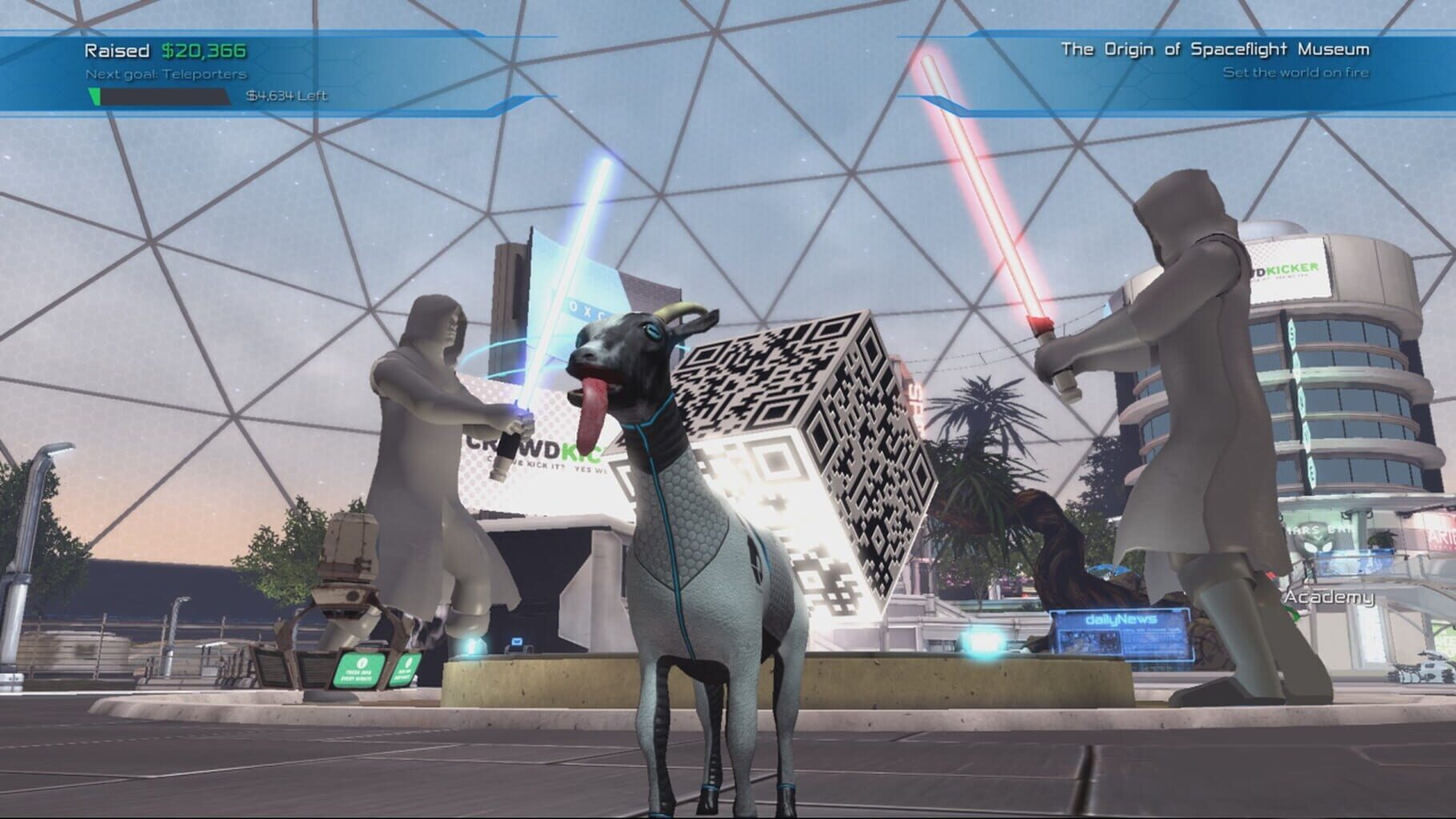 Captura de pantalla - Goat Simulator: Waste of Space Bundle