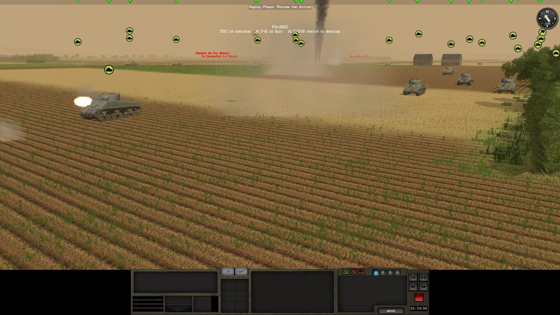 Combat Mission: Battle for Normandy - Commonwealth Forces - Screenshot